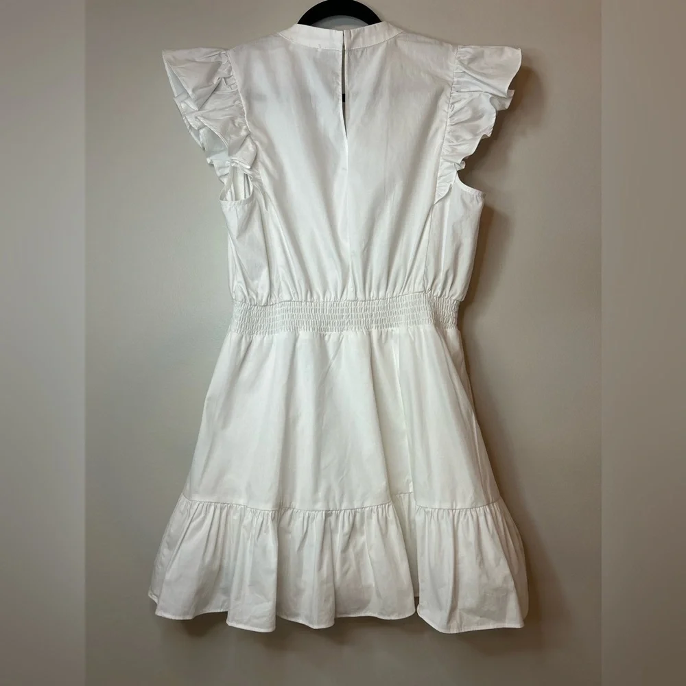 Day + Moon Sammy Romper Dress White Size L - Picture 7 of 8